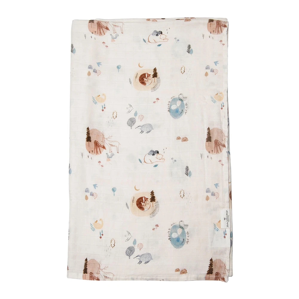 Couverture Mousseline Bambou