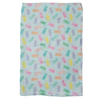Couverture Mousseline Bambou - Gummy Bear