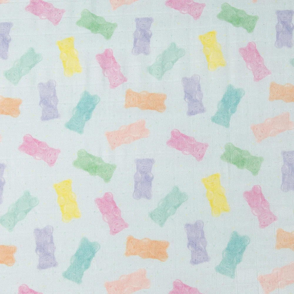 Couverture Mousseline Bambou - Gummy Bear