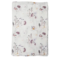 Couverture Mousseline Bambou - Hérissons