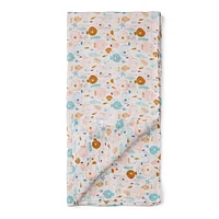 Couverture Mousseline Bambou - Poisson