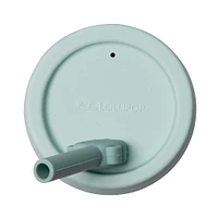 Gobelet en Silicone avec Couvercle et Paille - Éléphant