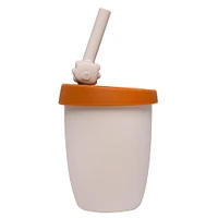 Kids Silicone Cup with Straw