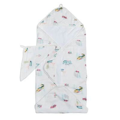Ensemble Serviette à Capuchon