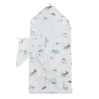 Ensemble Serviette à Capuchon