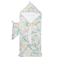 Hooded Towel Set - Animal Puzzle
