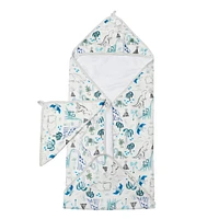 Hooded Towel Set - Dinosaurs