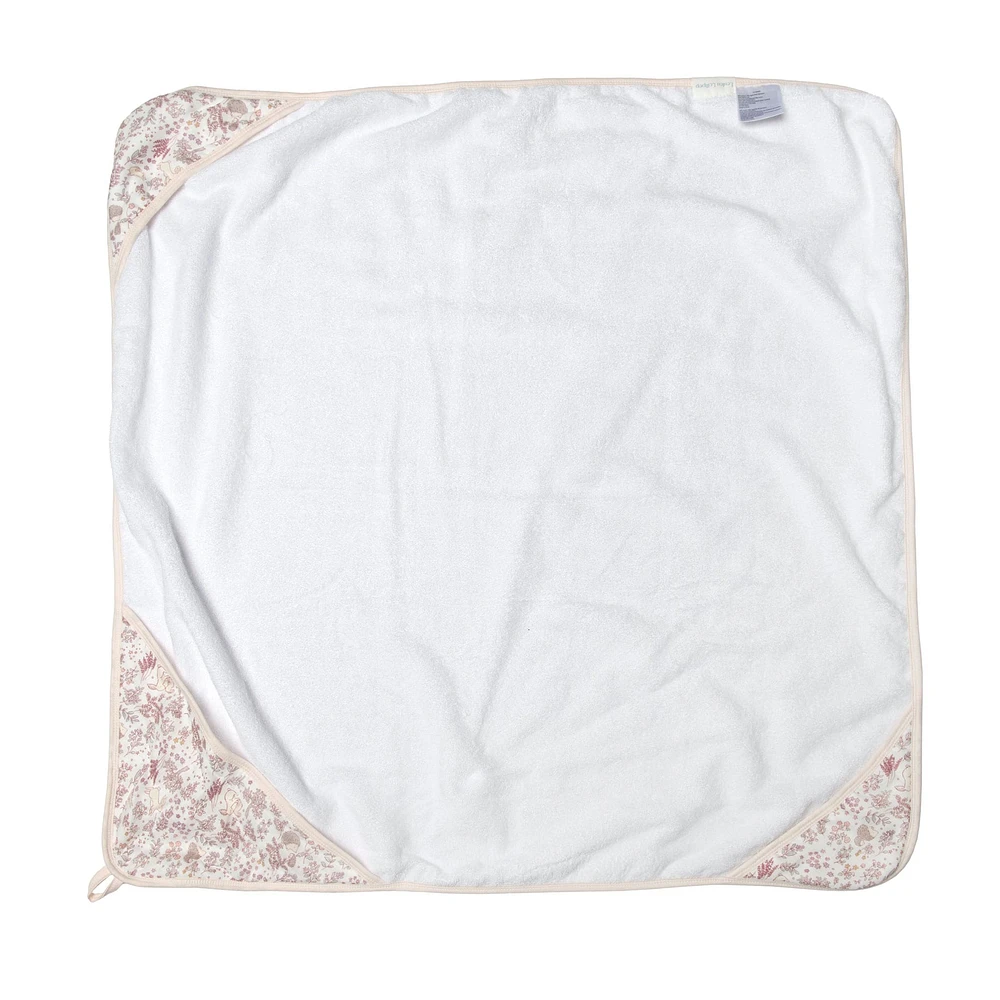 Hooded Towel Set - Hedgehog Forest