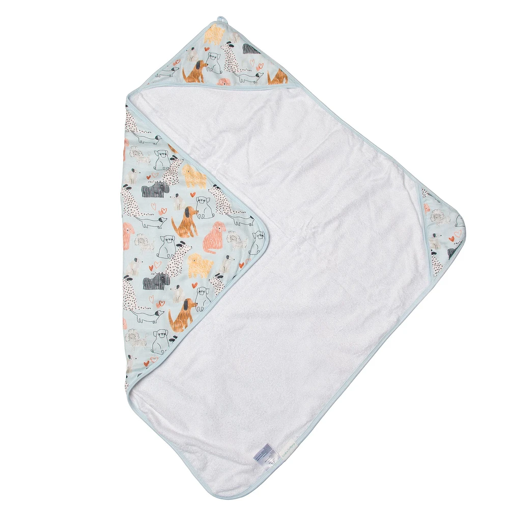 Hooded Towel Set - Puppies