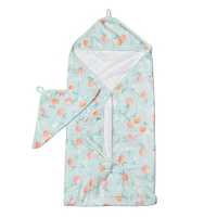 Hooded Towel Set - Peaches