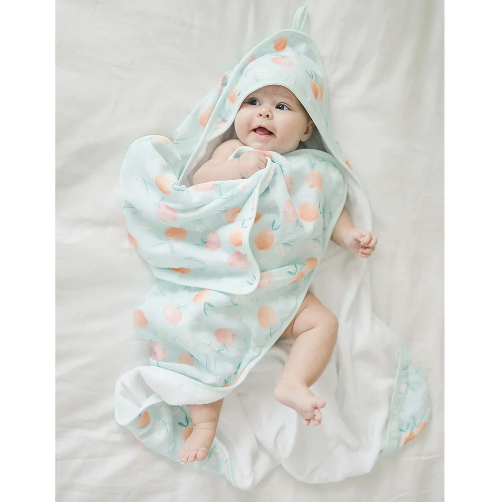 Hooded Towel Set - Peaches