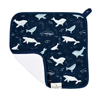 Hooded Towel Set - Whales