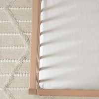 Drap Contour en Lin pour Couchette - Blanc