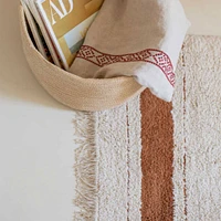 Tapis Beige Lorena Canals - Lavable à la machine