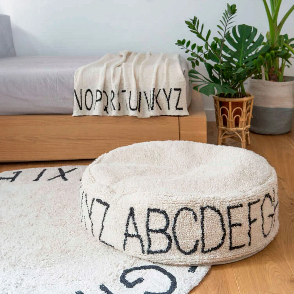 Pouf Naturel ABC Lorena Canals