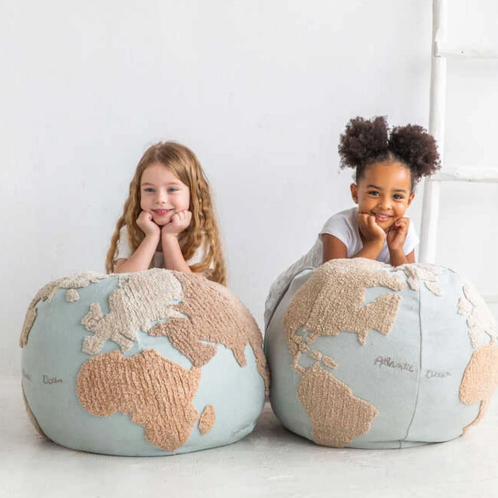 Pouf - World Map