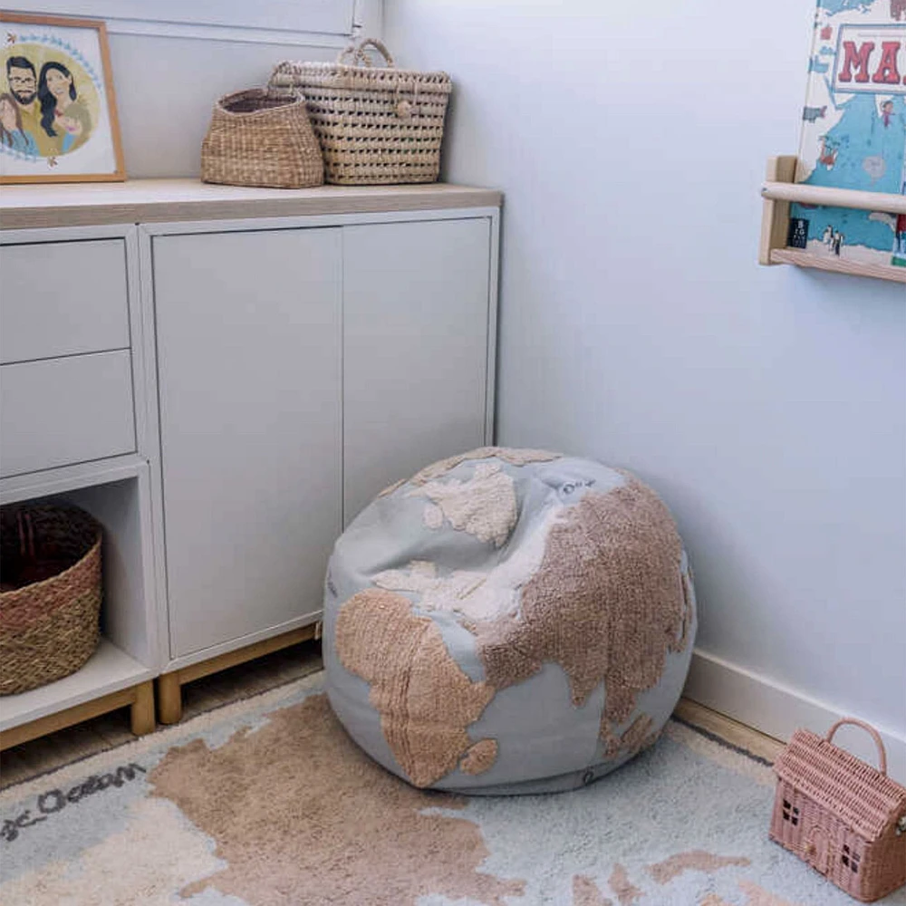 Pouf - World Map