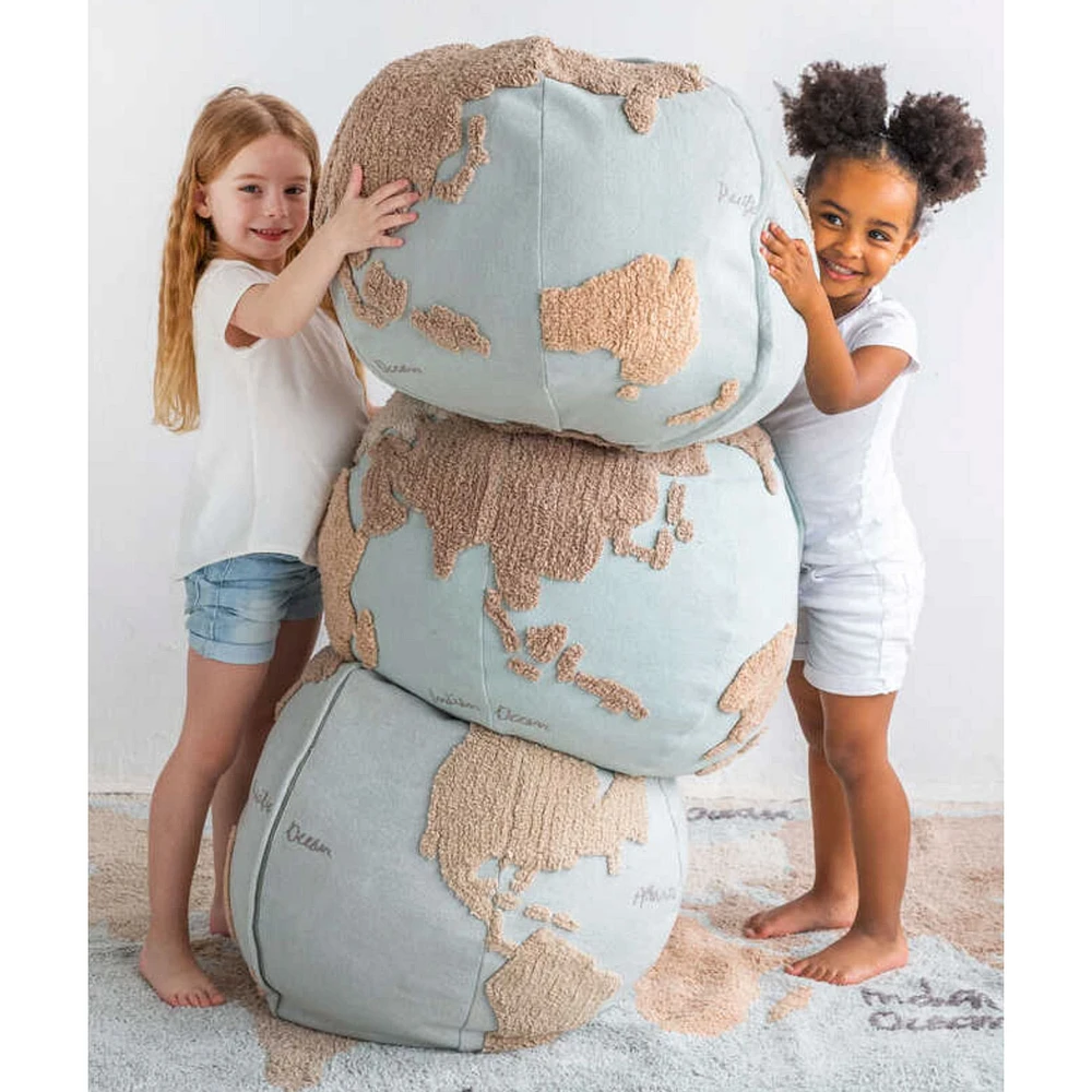 Pouf - World Map