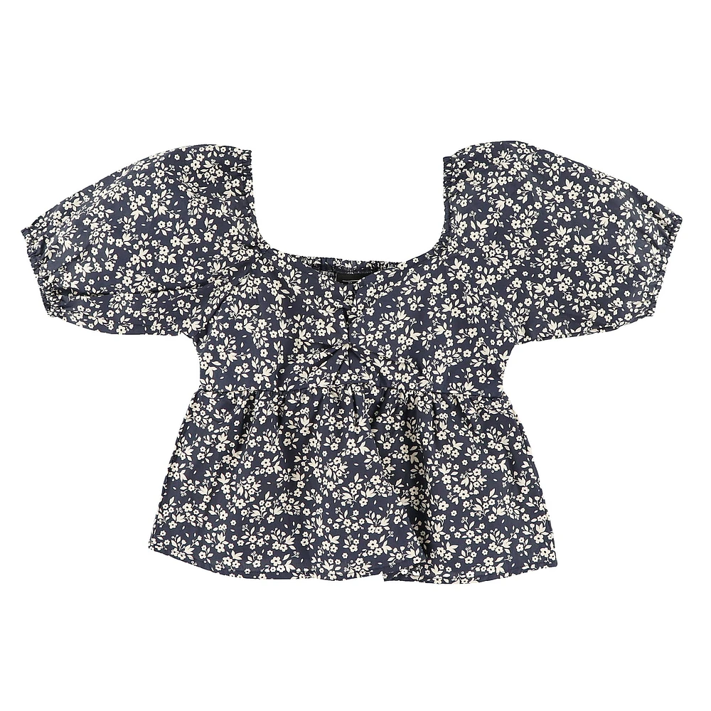 Blouse Imprimée Charme 7-14ans