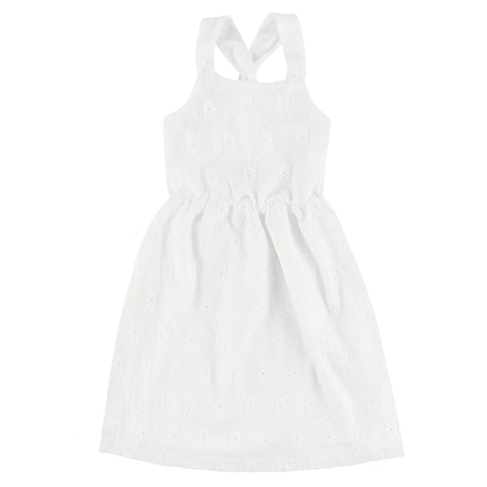 Dreamer Eyelit Dress 7-14y