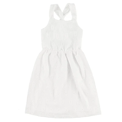Dreamer Eyelit Dress 7-14y