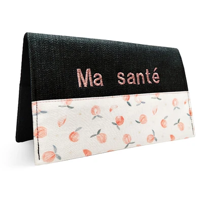 Health Booklet Case - Peach