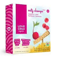 Barres  à l'Avoine Bio - Oaty Chomps -  Framboise, Betterave et Chia ( à partir de 12 mois )