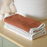 Burp Cloth 3-Pack - Cherry