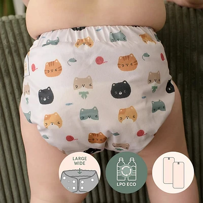 Large Elastic Cloth Diaper 10-35lb
