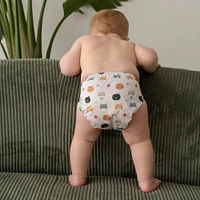 Large Elastic Cloth Diaper 10-35lb