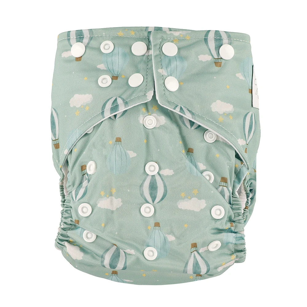 Large Elastic Cloth Diaper 10-35lb - Hot Balloon 
