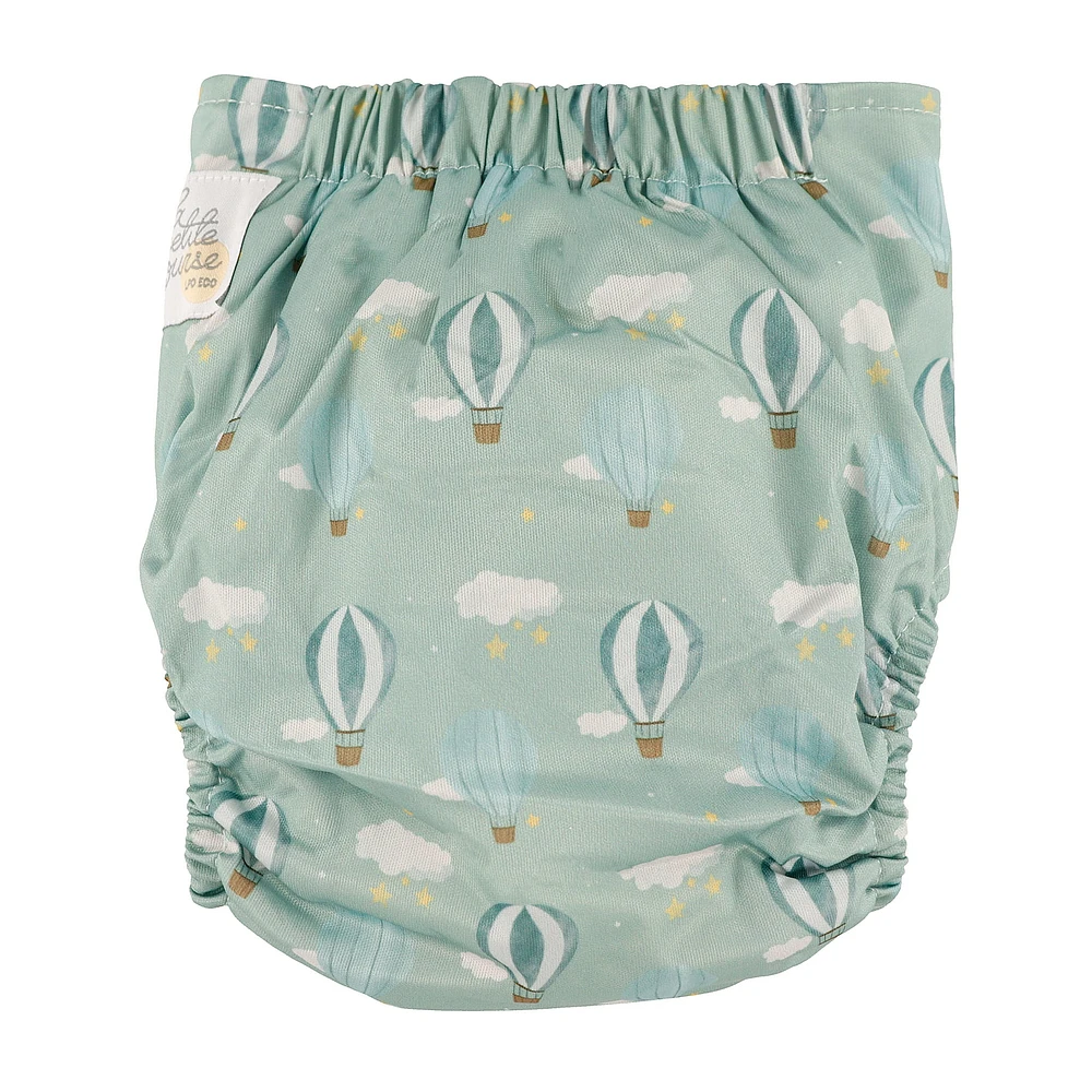 Large Elastic Cloth Diaper 10-35lb - Hot Balloon 