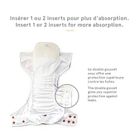 Couche Lavable Élastique Large 10-35lb - Vélo