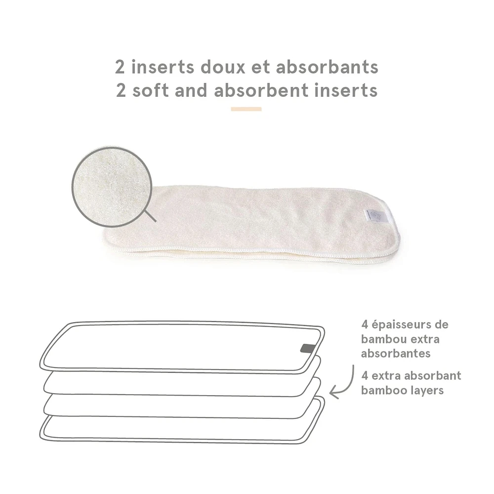 Couche Lavable Élastique Large 10-35lb - Vélo