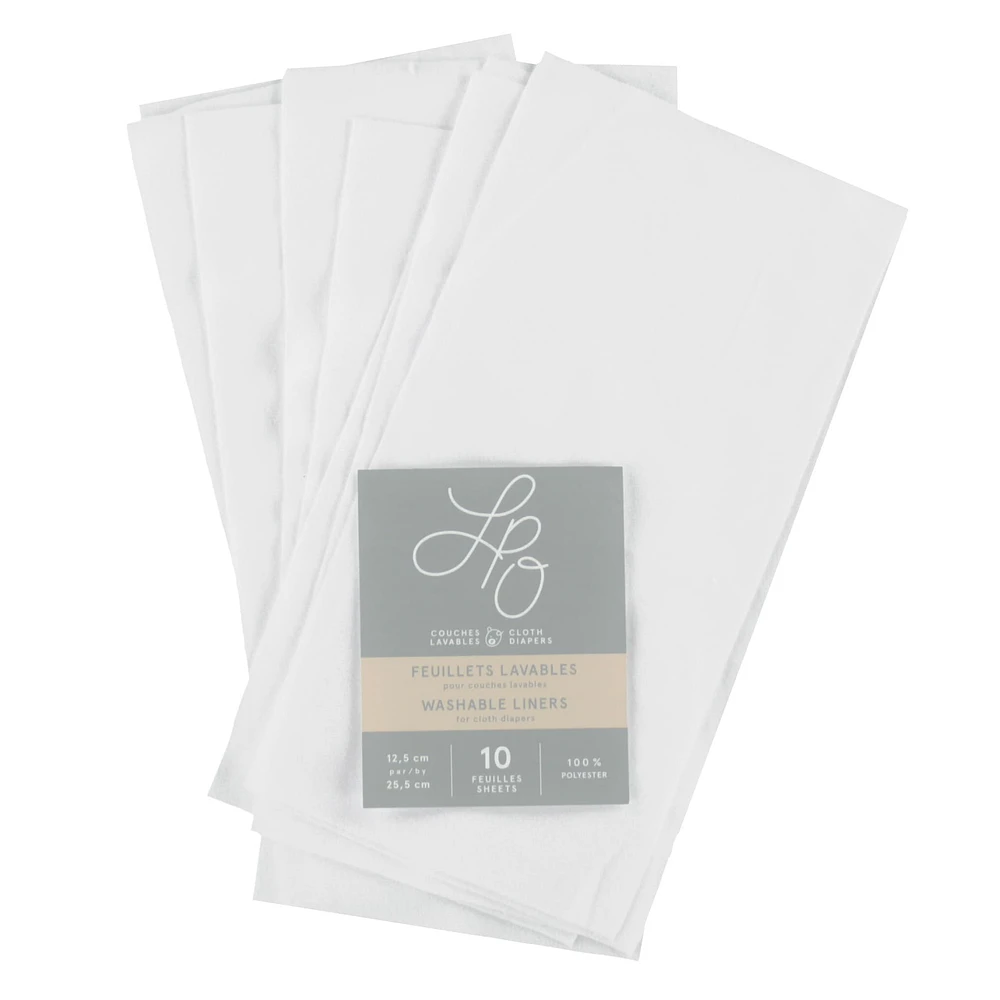 Washable Microfleece Liners Set of 10