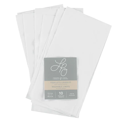 Washable Microfleece Liners Set of 10 