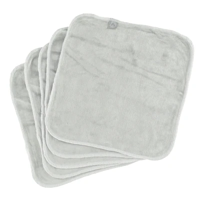 Washable Wipes Set of 5 - Gray