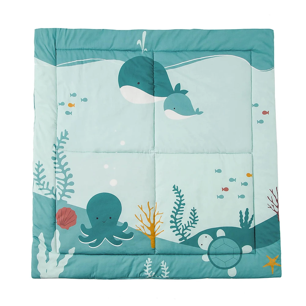 Tapis de Jeu Réversible - Océan