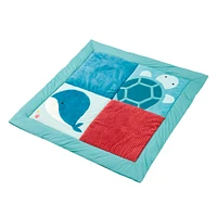 Tapis de Jeu Réversible - Océan