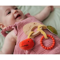 Wooden Rattle - Dino