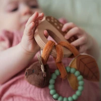 Wooden Rattle - Forest
