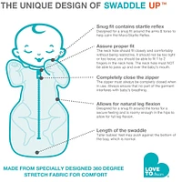 Swaddle Up SILKY-LUX™ Bamboo Medium 13-19lb - Cream