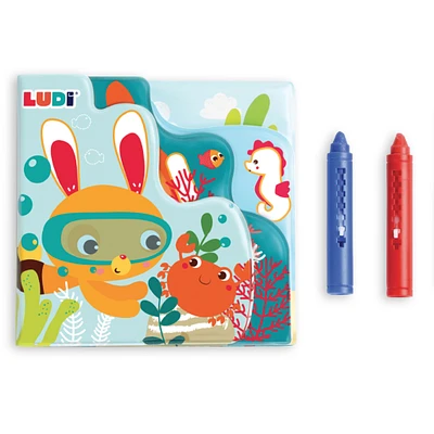 Bath Book To Coloring