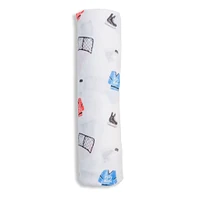 Couverture Mousseline Hockey