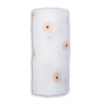 Daisies-cotton Muslin Swaddle