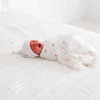 Daisies-cotton Muslin Swaddle