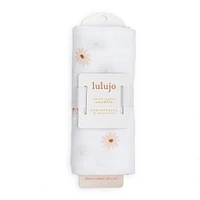 Daisies-cotton Muslin Swaddle