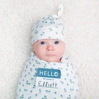 Hello World Blanket&knotted Ha