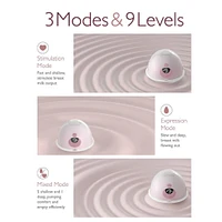M5 Hands Free Electronic Portable Breast Pump - Pink
