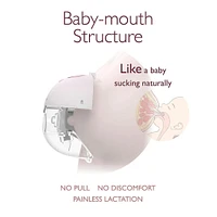 M5 Hands Free Electronic Portable Breast Pump - Pink